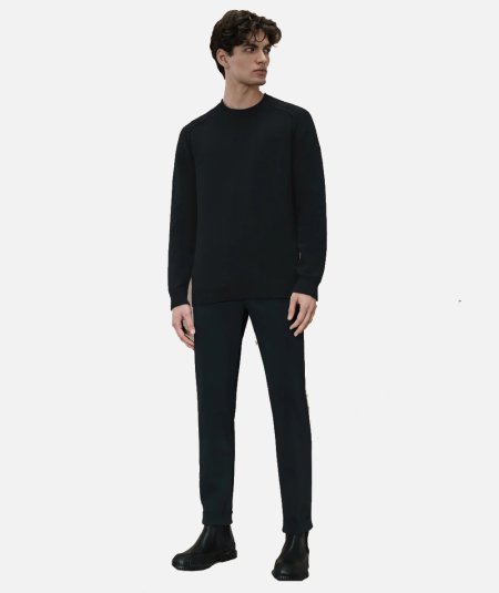 Cotton Plain Round Knit - Duepistudio ***** Abbigliamento, Accessori e Calzature | Uomo - Donna