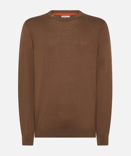 Rust wool and cotton sweater - Duepistudio ***** Abbigliamento, Accessori e Calzature | Uomo - Donna