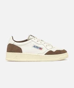 Sneakers medalist low in pelle e suede