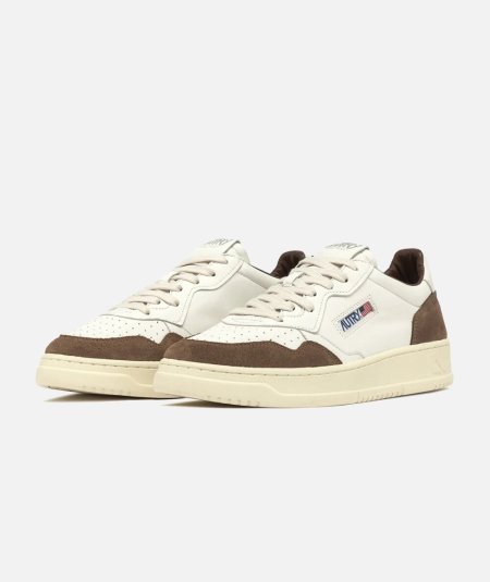 Sneakers medalist low in pelle e suede