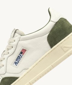 Sneakers medalist low in pelle e suede