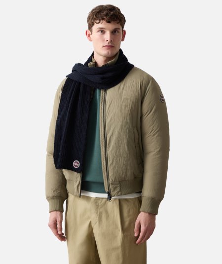 Knit scarf with logo - Duepistudio ***** Abbigliamento, Accessori e Calzature | Uomo - Donna