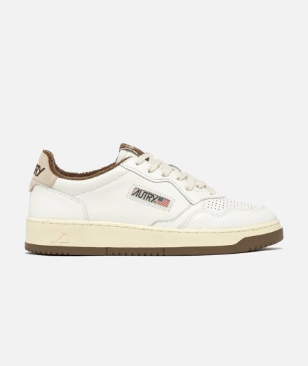 Sneakers medalist low in pelle e suede