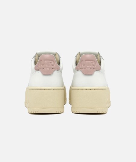 SNEAKERS PLATFORM LOW WOM LEATH/LATH