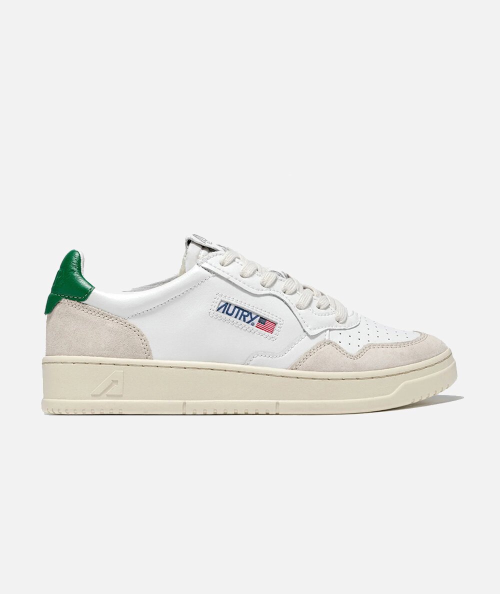 Medalist Low sneakers in leather and suede