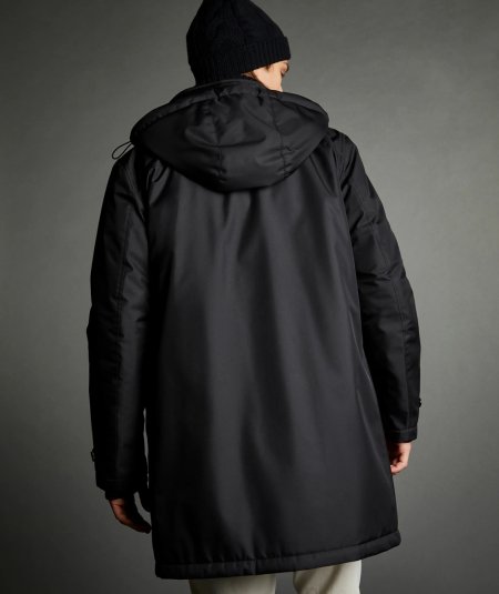 Raincoat with removable hood