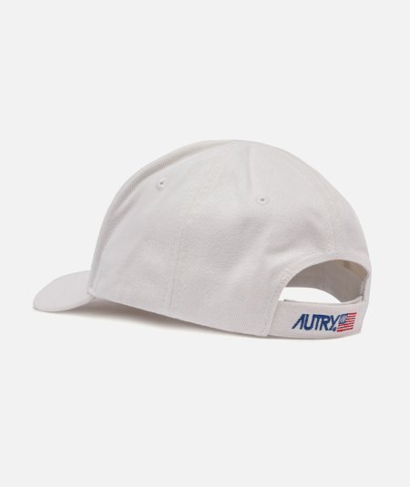 Cappello iconic logo bianco