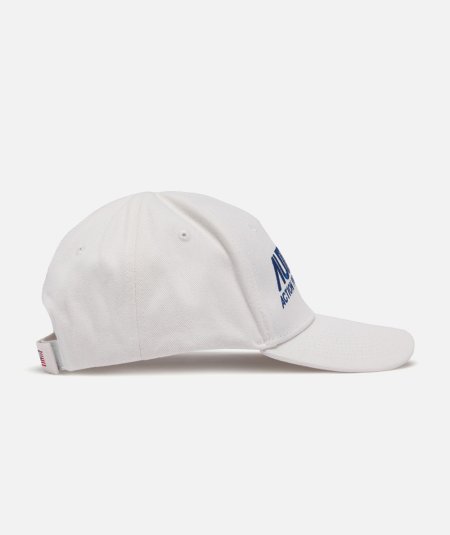 Cappello iconic logo bianco