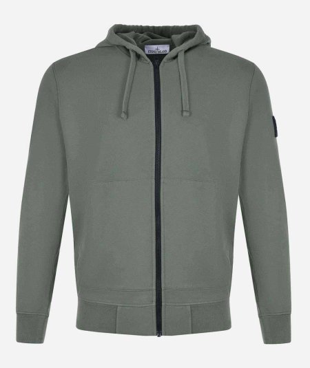 Felpa con zip e cappuccio ORGANIC COTTON FLEECE - Duepistudio ***** Abbigliamento, Accessori e Calzature | Uomo - Donna